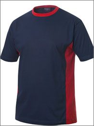 T-shirt-med-kontrast
