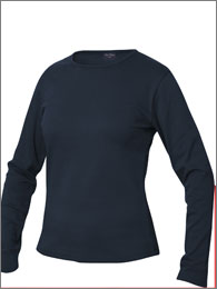 Pige-stretch-t-shirt-langærmet--