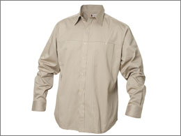 Twill-skjorte-herre-lang�rmet