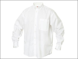 Poplin-skjorte-lang�rmet