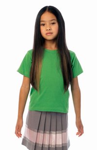 B�rne-T-Shirt-Farvet