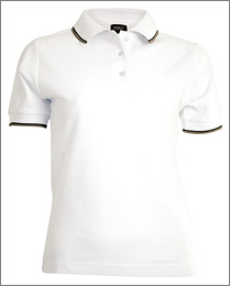 Poloshirt-damer-bomuld